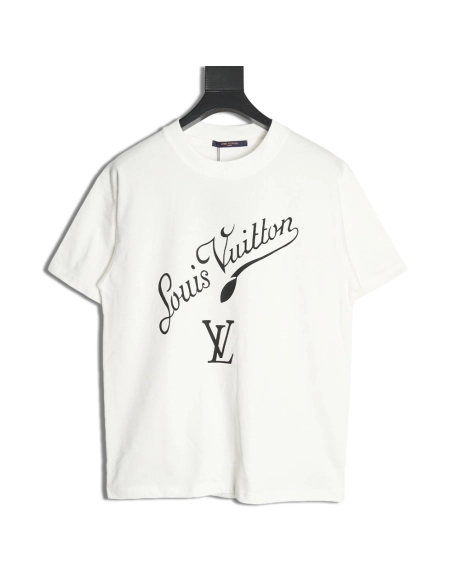 Louis Vuitton signature logo print shortsleeved Tshirt,Louis Vuitton T Shirt,Tshirt,APPAREL