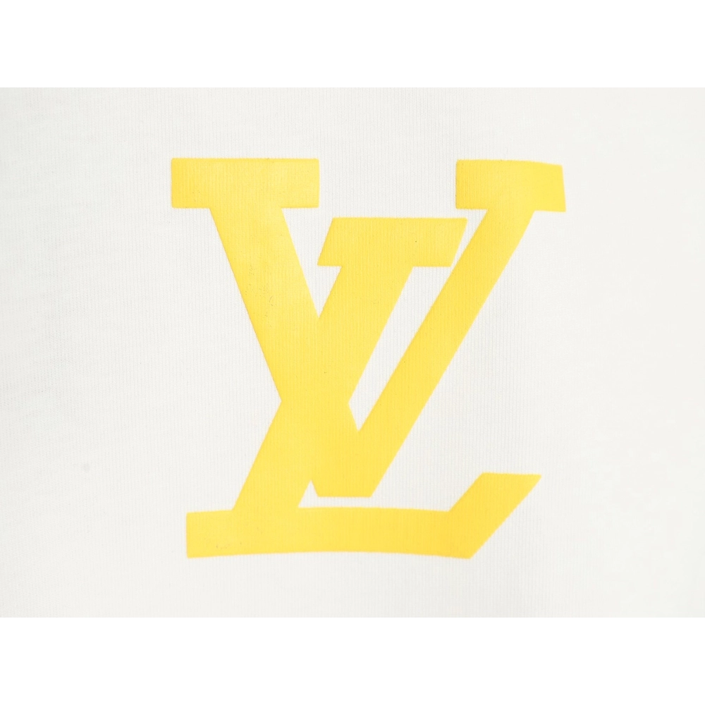 Louis Vuitton Chest Lettering Print Short Sleeve Tshirt,Louis Vuitton T Shirt,Tshirt,APPAREL