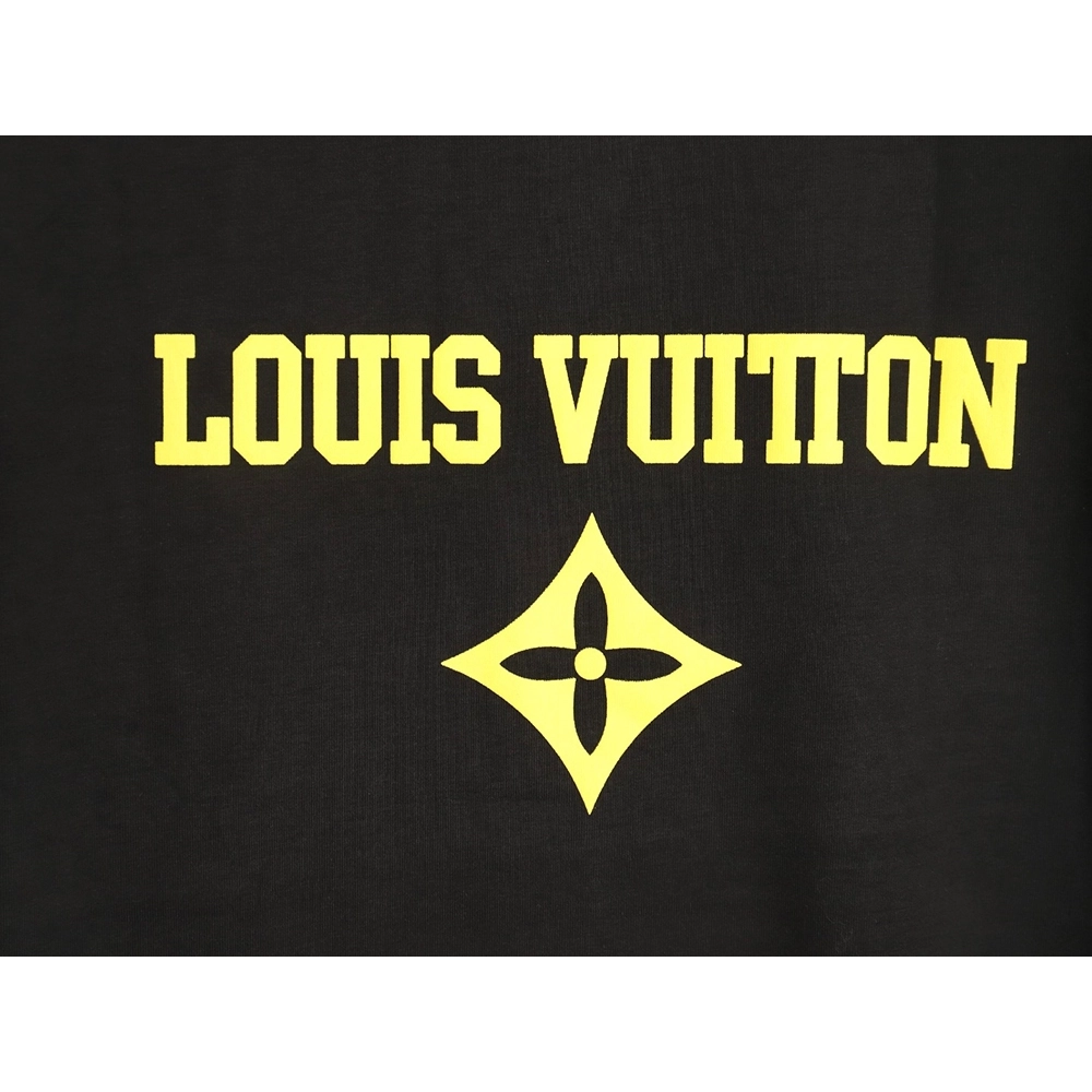 Louis Vuitton Chest Lettering Print Short Sleeve Tshirt,Louis Vuitton T Shirt,Tshirt,APPAREL