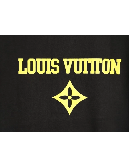 Louis Vuitton Chest Lettering Print Short Sleeve Tshirt,Louis Vuitton T Shirt,Tshirt,APPAREL