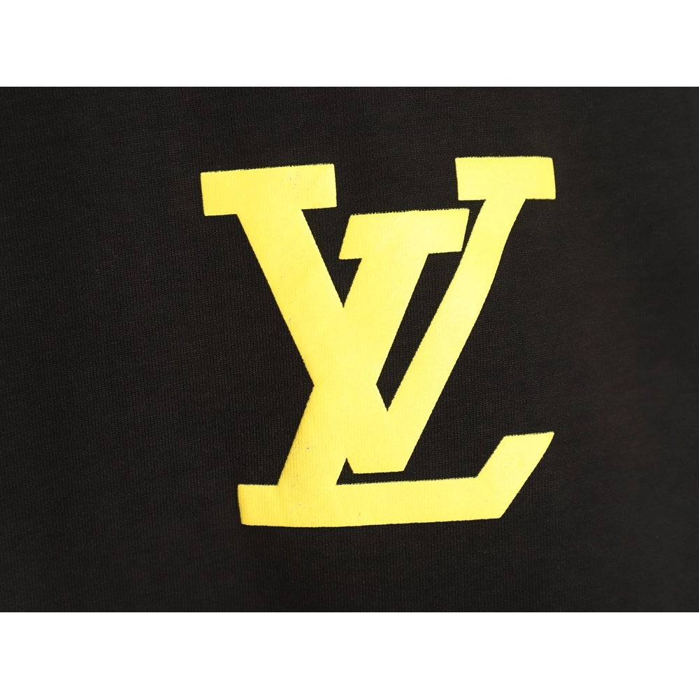 Louis Vuitton Chest Lettering Print Short Sleeve Tshirt,Louis Vuitton T Shirt,Tshirt,APPAREL