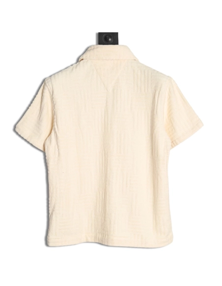 Bottega Veneta Towel Weave Short Sleeve Shirt,Bottega Veneta