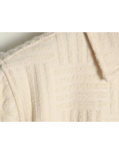 Bottega Veneta Towel Weave Short Sleeve Shirt,Bottega Veneta