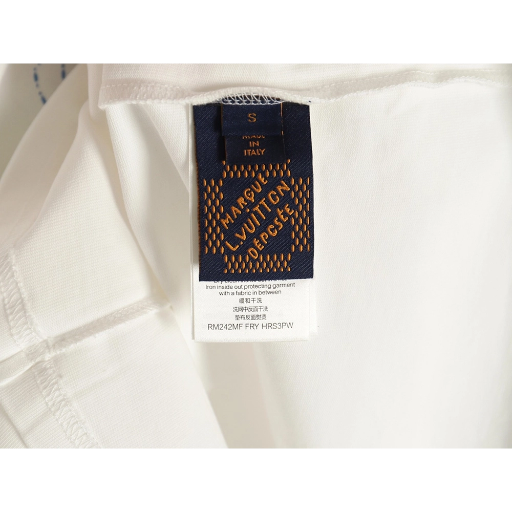 Louis Vuitton Pharrell Designed Show Staff Short-Sleeved T-Shirt,Louis Vuitton