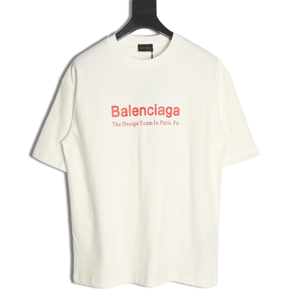 Balenciaga Fashion Newspaper Print Thickened Short Sleeve T-Shirt,Balenciaga