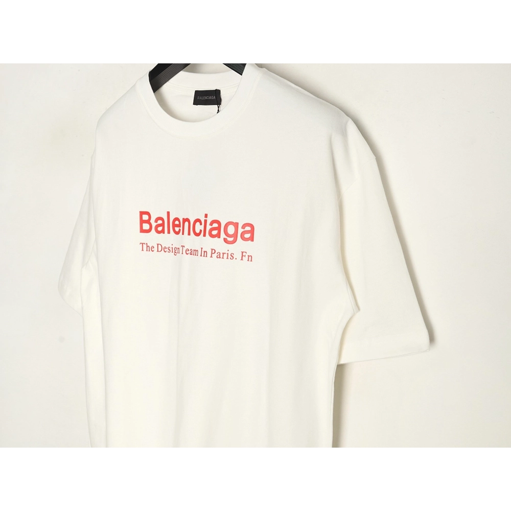 Balenciaga Fashion Newspaper Print Thickened Short Sleeve T-Shirt,Balenciaga