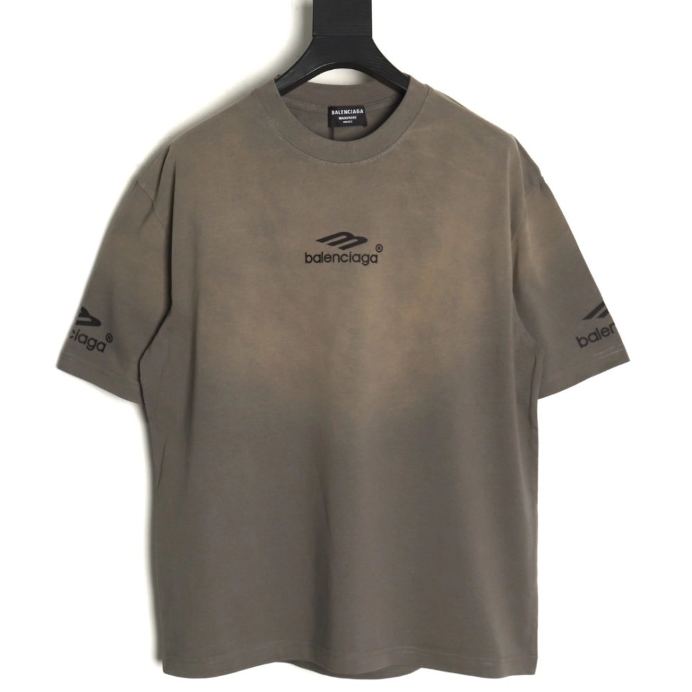 Balenciaga 3M printed washed short sleeves,Balenciaga