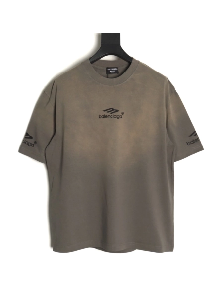 Balenciaga 3M printed washed short sleeves,Balenciaga