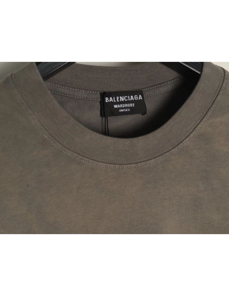Balenciaga 3M printed washed short sleeves,Balenciaga