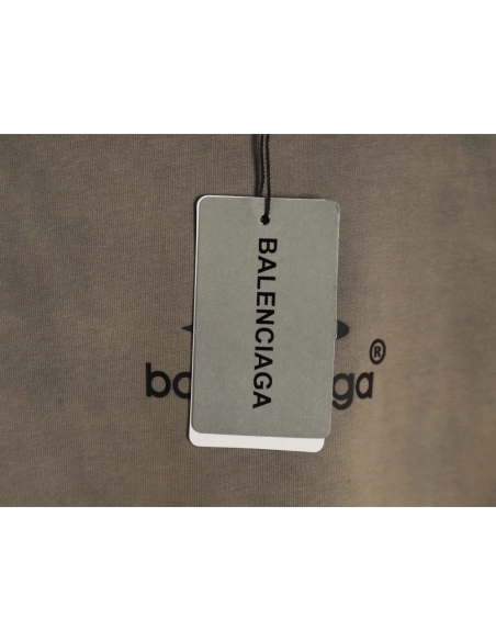 Balenciaga 3M printed washed short sleeves,Balenciaga