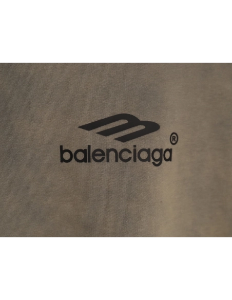 Balenciaga 3M printed washed short sleeves,Balenciaga
