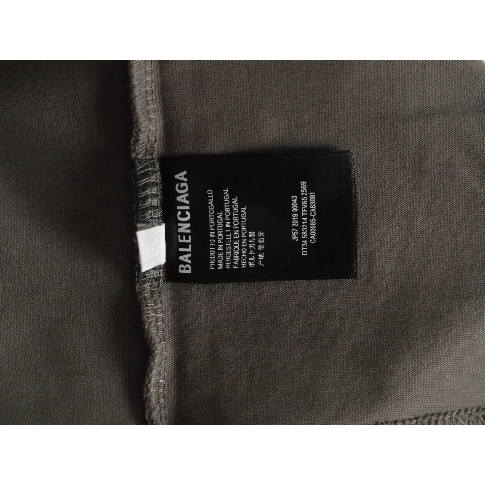 Balenciaga 3M printed washed short sleeves,Balenciaga