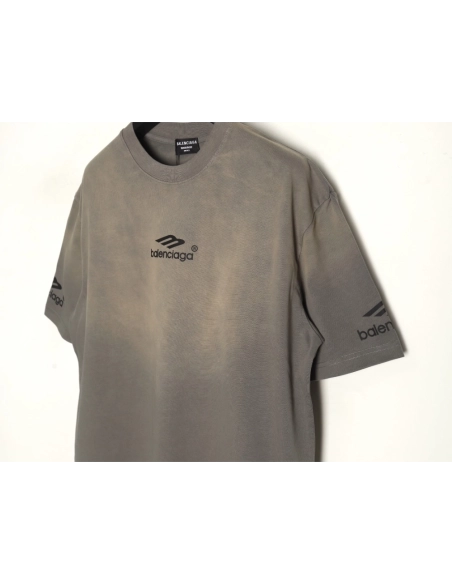 Balenciaga 3M printed washed short sleeves,Balenciaga