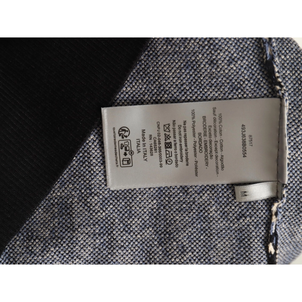 Dior classic monogram jacquard knitted Polo short sleeve,Dior