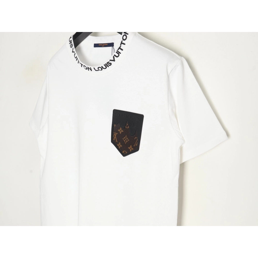 Louis Vuitton Embroidered Logo Short Sleeve T-Shirt,Louis Vuitton
