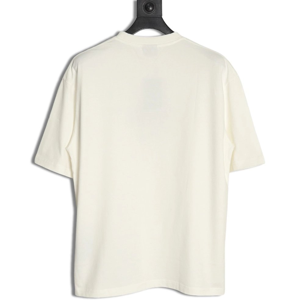 Balenciaga Halo Print Pop Embroidery Short Sleeve T-Shirt,Balenciaga