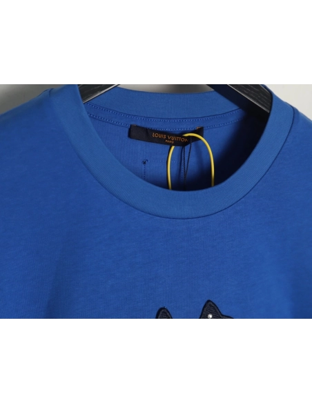 Louis Vuitton 1854 Diamond Letters Cotton Short Sleeves,Louis Vuitton