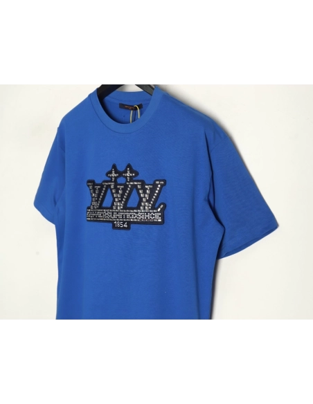Louis Vuitton 1854 Diamond Letters Cotton Short Sleeves,Louis Vuitton