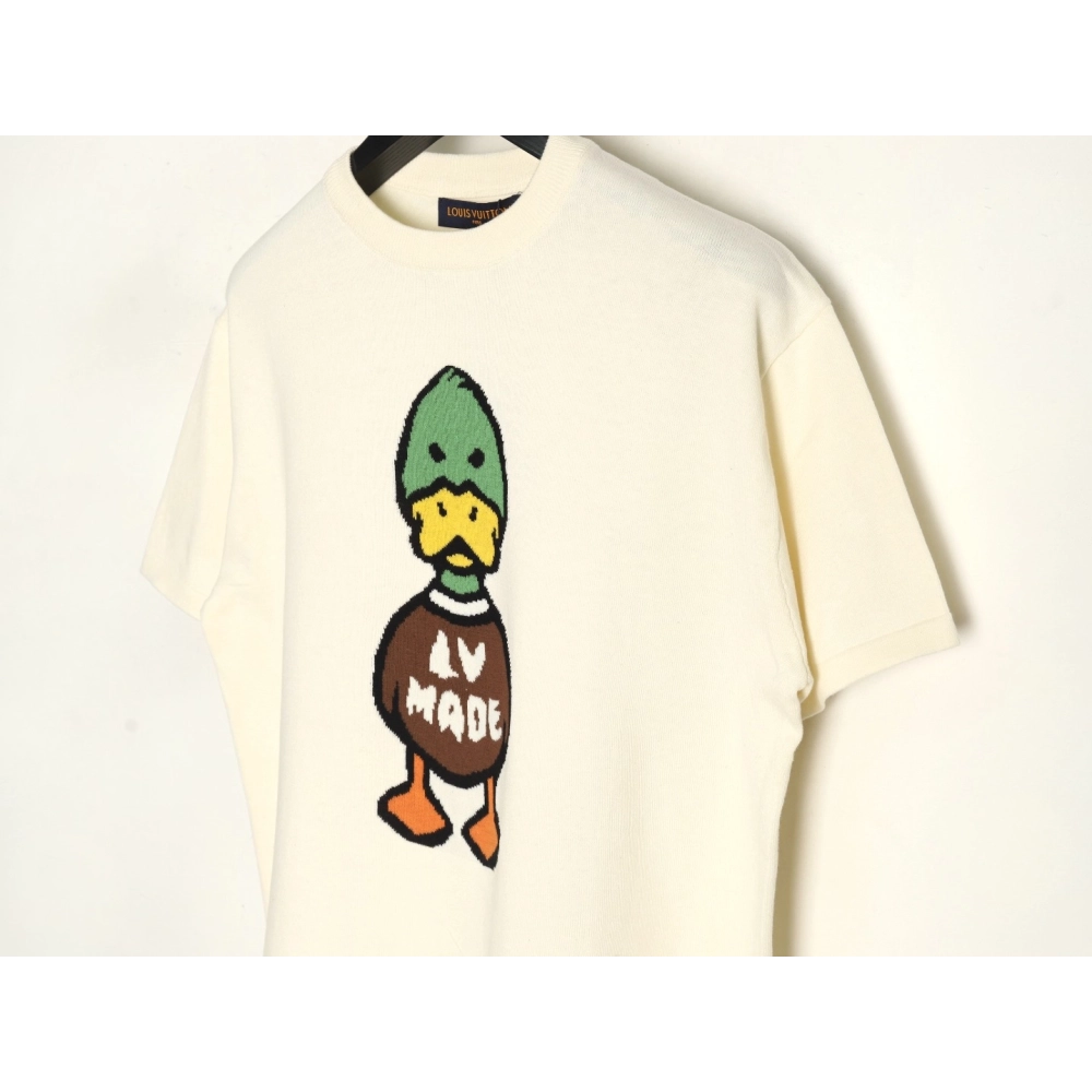 Louis Vuitton duck pattern wool short sleeves,Louis Vuitton