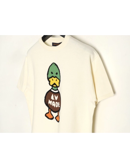 Louis Vuitton duck pattern wool short sleeves,Louis Vuitton