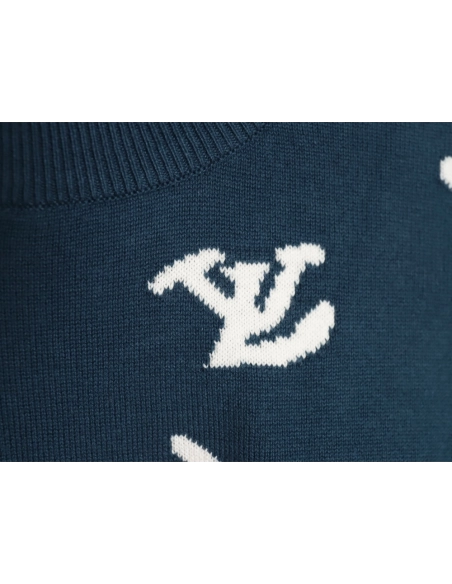 Louis Vuitton Jazz Trumpeter Knit Short Sleeve,Louis Vuitton