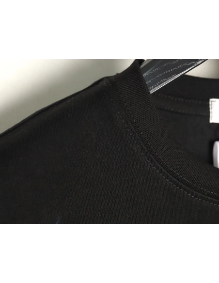 Dior chest logo embroidered lettering short sleeve T-shirt TSK1,Dior