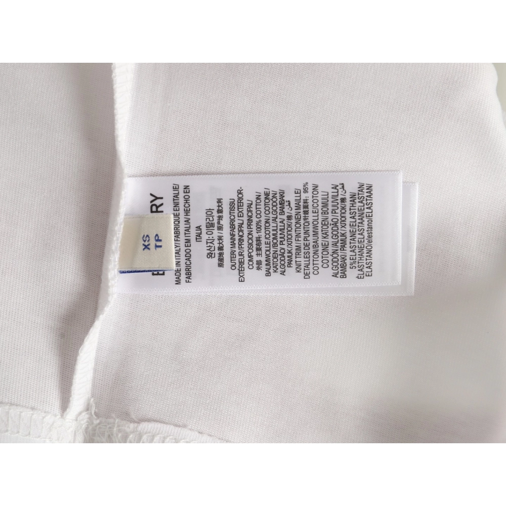 Burberry Gold Leaf Logo Short Sleeve T-Shirt,Burberry