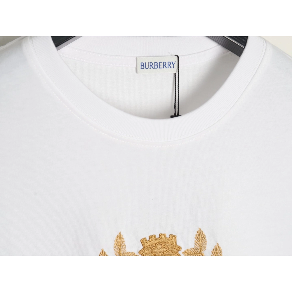 Burberry Gold Leaf Logo Short Sleeve T-Shirt,Burberry
