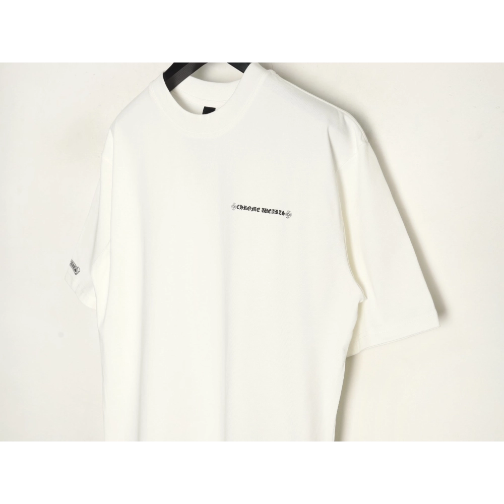 Chrome Hearts Sanskrit cross heavy foam print T-shirt,Chrome Hearts