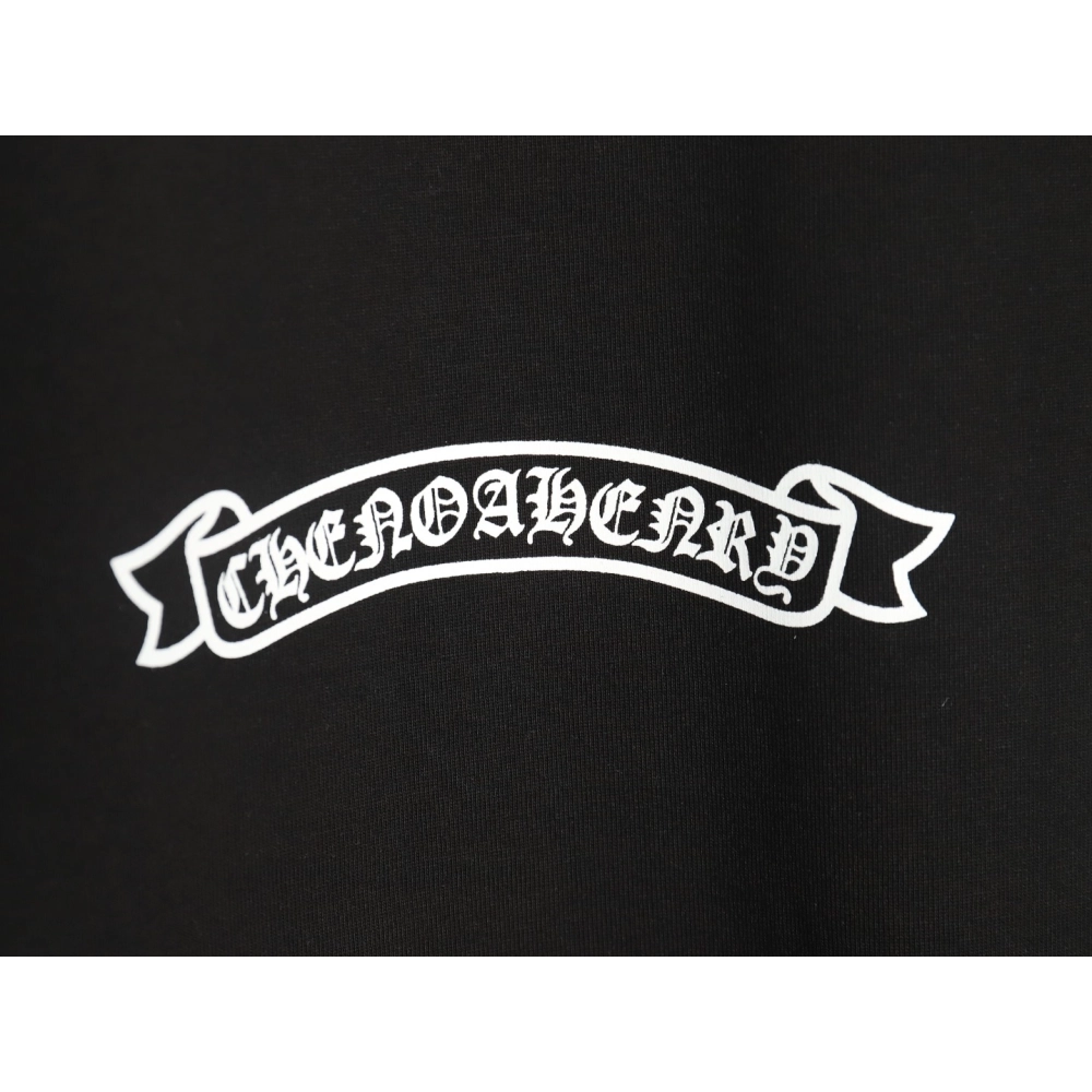 Chrome Hearts Sanskrit cross embroidered T-shirt,Chrome Hearts