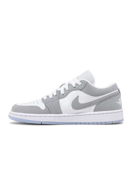 AIR JORDAN 1 LOW WHITE WOLF GREY DC0774 105,AIR JORDAN 1 LOW,Air Jordan