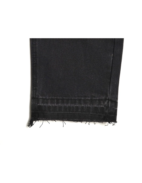 Chrome hearts classic leather cross denim trousers,Chrome Hearts Pants,PANTS JEANS,APPAREL