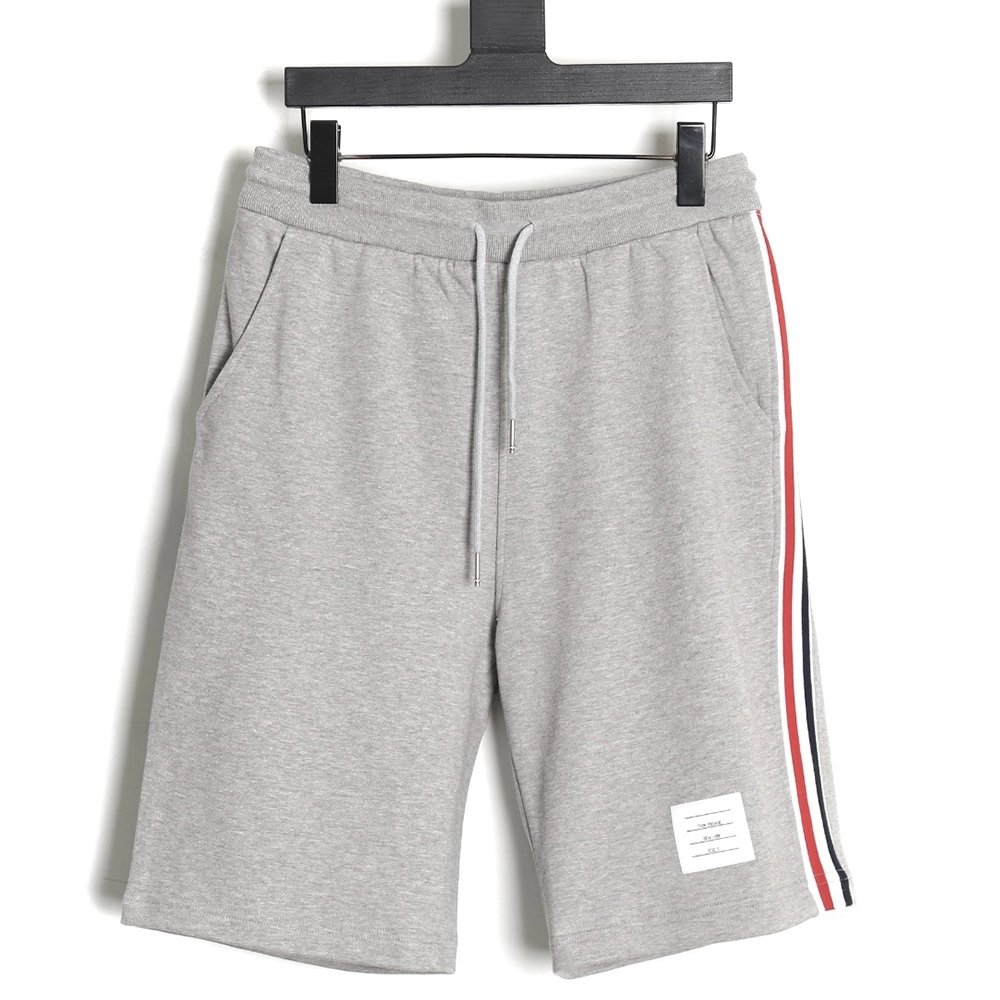 Thom Browne side web shorts,Thom Browne Shorts,Shorts,APPAREL