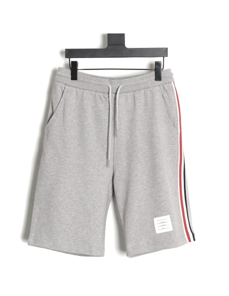 Thom Browne side web shorts,Thom Browne Shorts,Shorts,APPAREL