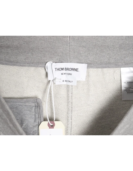 Thom Browne side web shorts,Thom Browne Shorts,Shorts,APPAREL