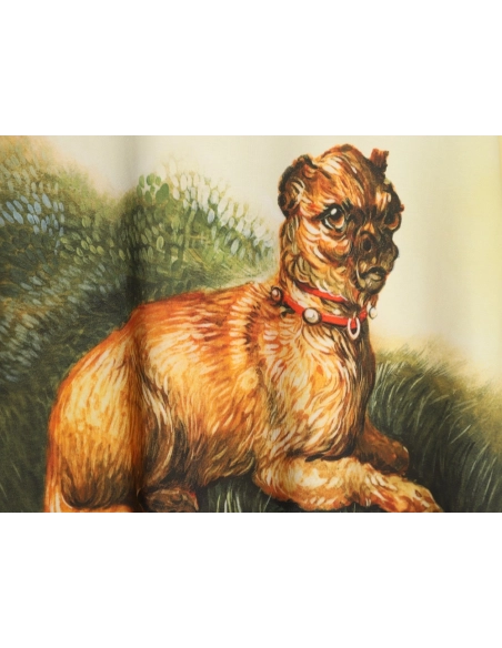 Loewe watercolor bedlington dog short sleeve,Loewe T Shirt,Tshirt,APPAREL