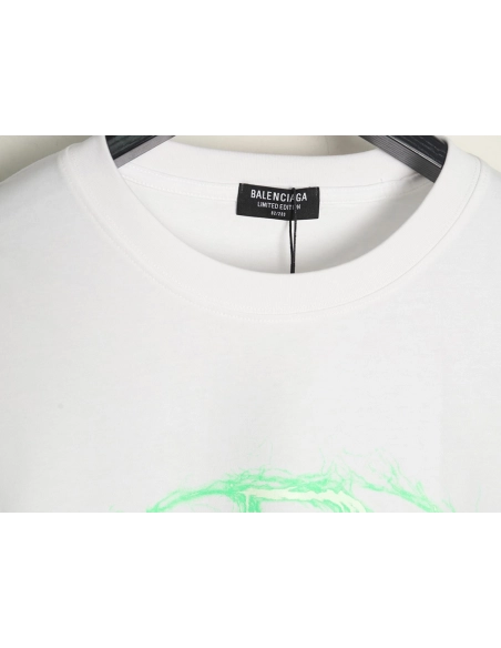 Balenciaga printed short sleeves,Balenciaga T Shirt,Tshirt,APPAREL