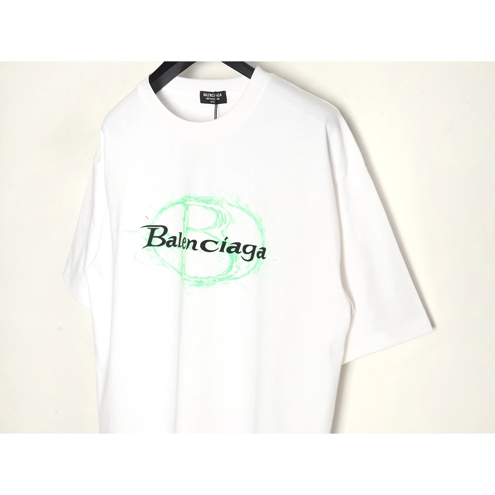 Balenciaga printed short sleeves,Balenciaga T Shirt,Tshirt,APPAREL