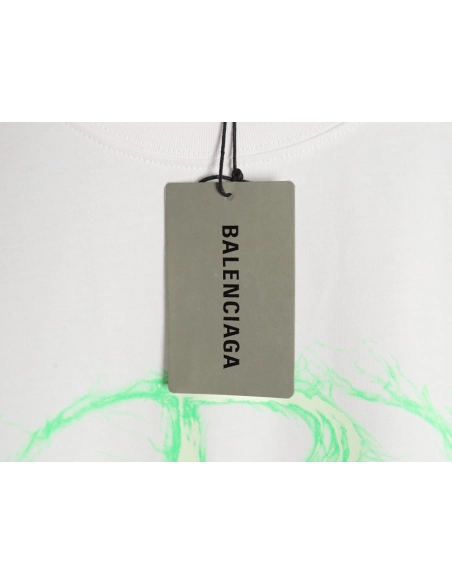 Balenciaga printed short sleeves,Balenciaga T Shirt,Tshirt,APPAREL