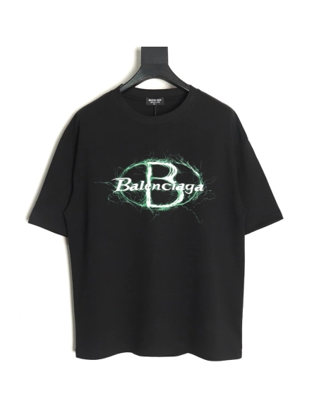 Balenciaga printed short sleeves,Balenciaga T Shirt,Tshirt,APPAREL