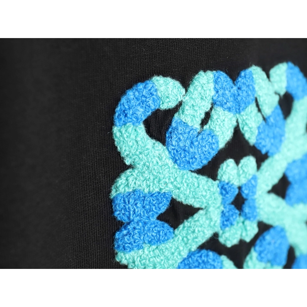 Loewe Classic Towel Embroidery Short Sleeve,Loewe T Shirt,Tshirt,APPAREL