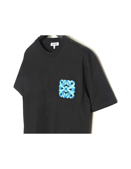 Loewe Classic Towel Embroidery Short Sleeve,Loewe T Shirt,Tshirt,APPAREL