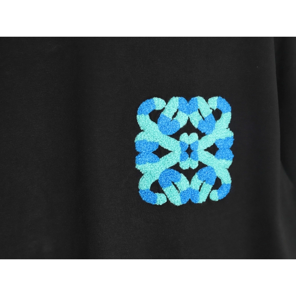 Loewe Classic Towel Embroidery Short Sleeve,Loewe T Shirt,Tshirt,APPAREL