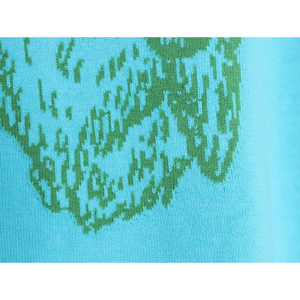 Louis Vuitton Puppy jacquard knit short sleeves,Louis Vuitton T Shirt,Tshirt,Hiqh quality low price,free shipping