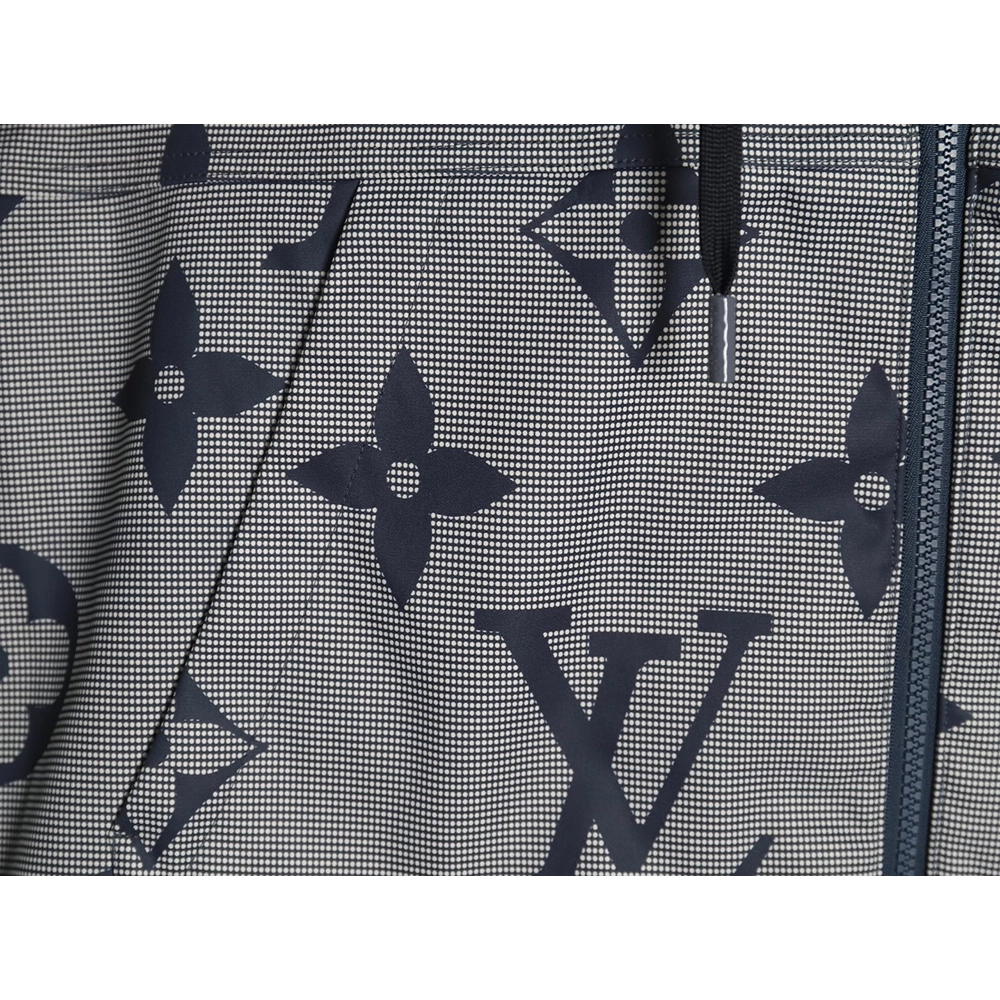 Louis Vuitton monogram full print trench coat zipper jacket,Louis Vuitton Jacket,Jacket,Hiqh quality low price,free shipping