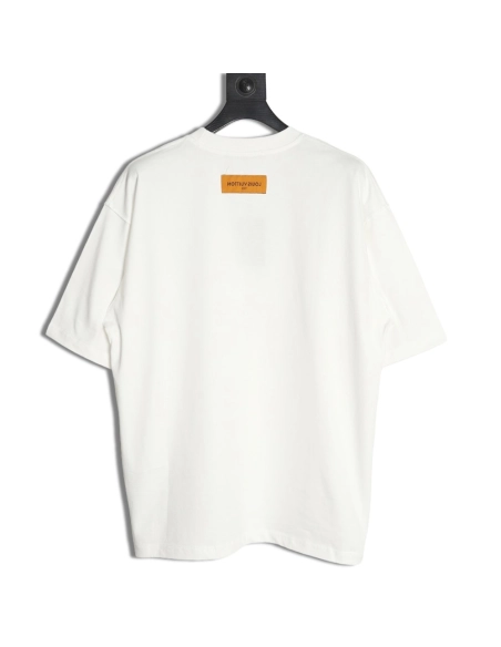 Louis Vuitton Watercolor Crew Neck Short Sleeve,Louis Vuitton T Shirt,Tshirt,Hiqh quality low price,free shipping