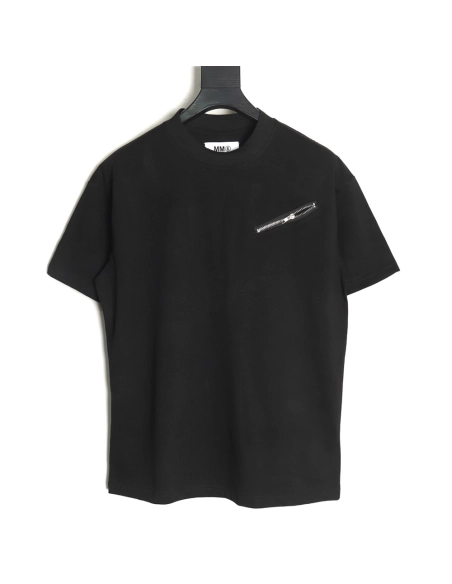 Maison Margiela zipup shortsleeved Tshirt,Maison Margiela T Shirt,Tshirt,Hiqh quality low price,free shipping