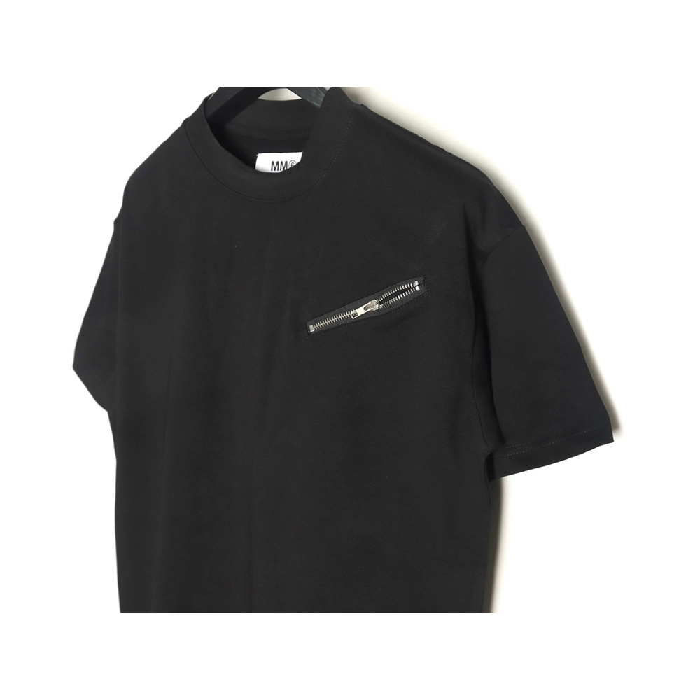 Maison Margiela zipup shortsleeved Tshirt,Maison Margiela T Shirt,Tshirt,Hiqh quality low price,free shipping