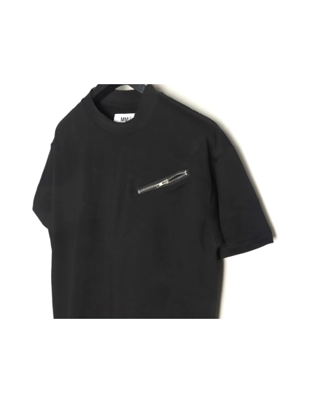 Maison Margiela zipup shortsleeved Tshirt,Maison Margiela T Shirt,Tshirt,Hiqh quality low price,free shipping