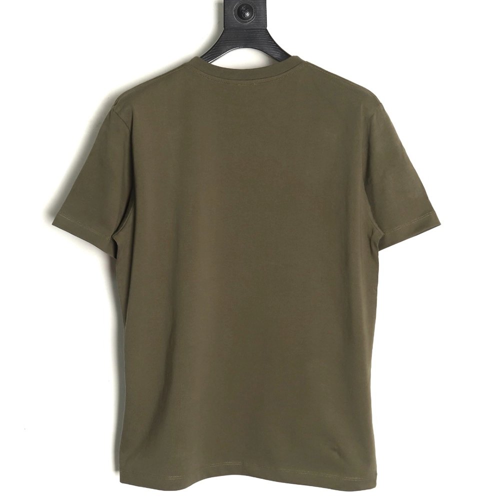 Loewe chest large embroidery short sleeve Tshirt,Loewe T Shirt,Tshirt,Hiqh quality low price,free shipping